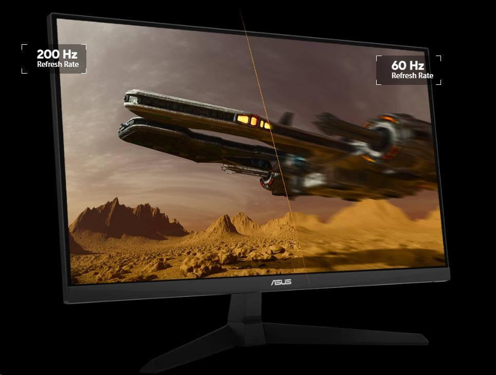 Obr. Obnovovací frekvence 200 Hz a doba odezvy 0,5 ms (GTG) 1771417c