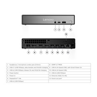 LENOVO PC ThinkCentre neo 50q G5 - 5 210H,16GB,512SSD,HDMI,DP,Int. Intel Graphics,BezOS,3Y Onsite