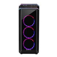 BAZAR - CHIEFTEC skříň STALLION II, ATX, 1x USB-C 3.2, 2x USB 3.1, 1x USB 2.0, 4x 120mm RGB Fan, černá - Po opravě (Komp