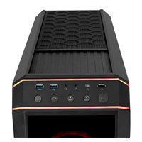 BAZAR - CHIEFTEC skříň STALLION II, ATX, 1x USB-C 3.2, 2x USB 3.1, 1x USB 2.0, 4x 120mm RGB Fan, černá - Po opravě (Komp