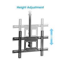 MANHATTAN Stropní držák TV, natáčecí (+/-30° Otáčení, +5 to -25° Náklon, max. 50kg)
