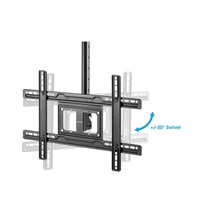 MANHATTAN Stropní držák TV, natáčecí (+/-30° Otáčení, +5 to -25° Náklon, max. 50kg)