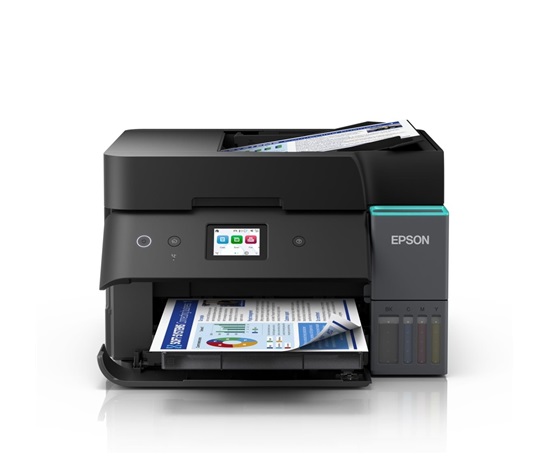 EPSON tiskárna ink EcoTank L6390, 4v1, A4, 1200x4800dpi, 35ppm, Fax, Wi-Fi, Záruka 5 let po registraci zdarma