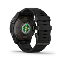BAZAR - Garmin Epix Pro Sapphire 47 mm - Carbon Gray DLC titanium with black silicone band, EU - použité