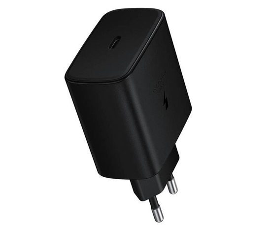 Samsung Quickcharge USB-C 45W Cestovní nabíječka Black (OOB Bulk)