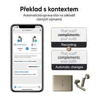 Timekettle W4 AI Chytrý překladač, gold