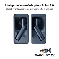 Timekettle W4 AI Chytrý překladač, blue