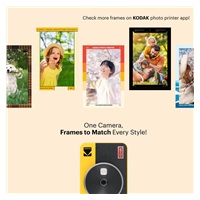 KODAK instantní fotoaparát Mini Shot 2 Retro C210R žlutá