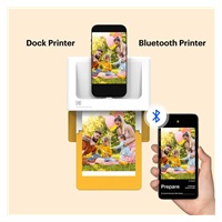 KODAK stolní fototiskárna Dock Plus Retro PD460 žlutá