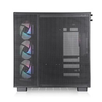 THERMAL TAKE Case View 380 XL TG ARGB, ATX, Průhledná bočnice, 4x 120mm ARGB Fan, černá