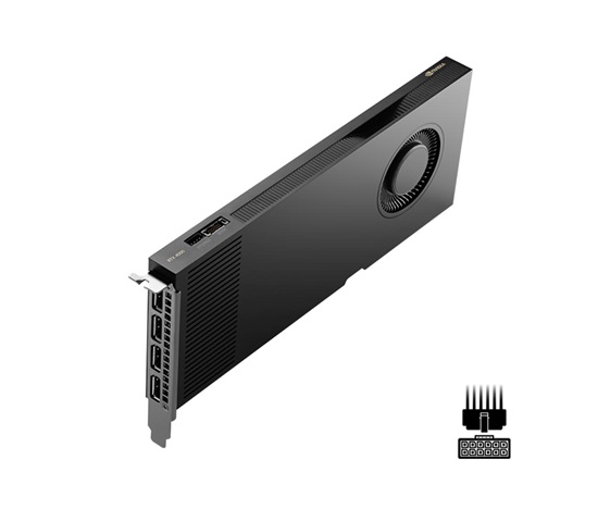 PNY VGA NVIDIA RTX 4000 ADA 20G, 20G GDDR6, 4xDP
