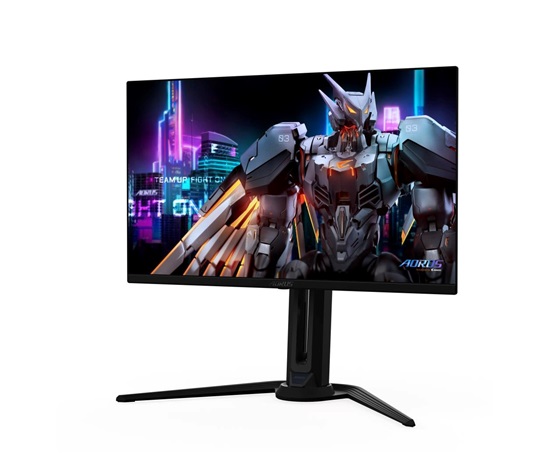 GIGABYTE LCD - 27" Gaming monitor AORUS FO27Q5P, OLED, 2560 x 1440 QHD, 500Hz, 1.5M:1, 300cd/m2, 0.03ms, 2xHDMI, 2xDP