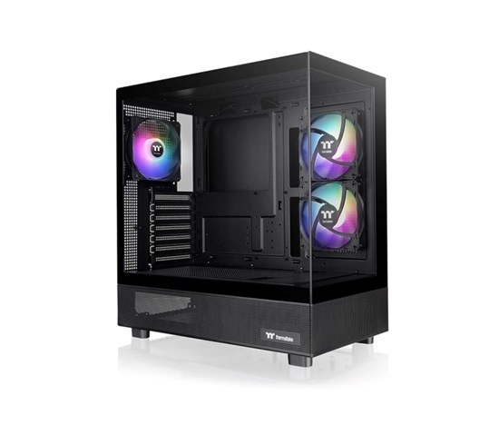 THERMAL TAKE Case View 270 Plus TG ARGB, ATX, Průhledná bočnice, 3x 120mm ARGB Fan, černá