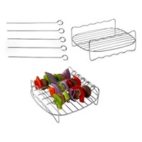 Cosori Dual Blaze 6.4L SMART horkovzdušná  fritéza + 5x špíz a gril. rošt, černá