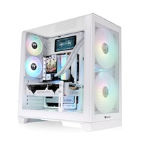 THERMALTAKE Case View 390 Air, ATX, Průhledná bočnice, 2x 120mm Fan, bílá – náhled 1