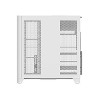 THERMAL TAKE Case View 390 Air, ATX, Průhledná bočnice, 2x 120mm Fan, bílá