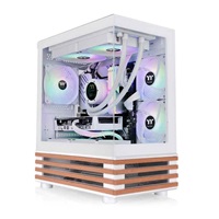 THERMALTAKE Case View 170 WS ARGB, Průhledná bočnice, bílá – náhled 1