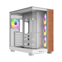 THERMAL TAKE Case View 380 XL WS ARGB, Průhledná bočnice, bílá