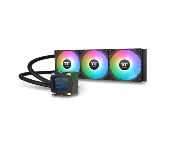 THERMAL TAKE Vodní chladič LA360-S ARGB, 3x120mm ARGB, LGA1851, AM5, černá