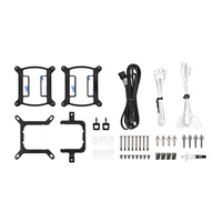 THERMAL TAKE Vodní chladič TH240 V2 Ultra ARGB, 2x120mm ARGB, LGA1851, AM5, bílá