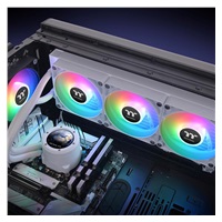 THERMAL TAKE Vodní chladič TH360 V2 Ultra ARGB, 3x120mm ARGB, LGA1851, AM5, bílá
