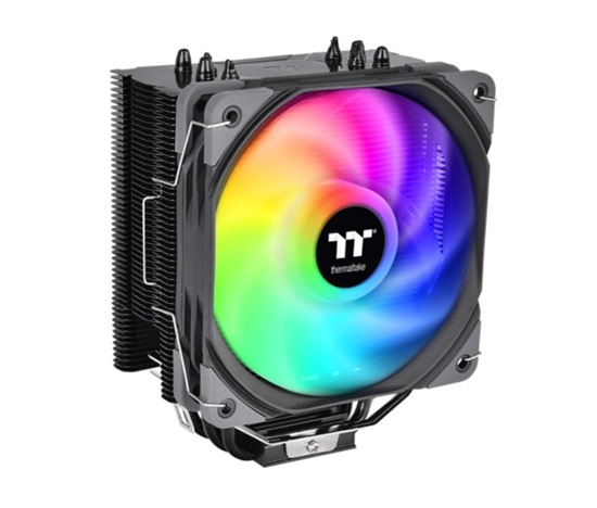 THERMAL TAKE Chladič CPU UX200 SE ARGB, 1x120mm, LGA1851, AM5, černá