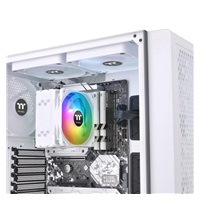 THERMAL TAKE Chladič CPU UX200 SE ARGB, 1x120mm, LGA1851, AM5, bílá