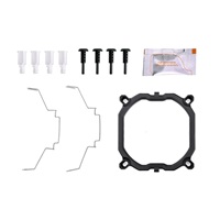 THERMAL TAKE Chladič CPU UX200 SE ARGB, 1x120mm, LGA1851, AM5, bílá
