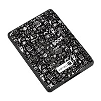 CONNECT IT Pouzdro pro Amazon Kindle Paperwhite 2024, doodle černá