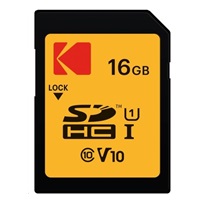 Kodak paměťová SD karta 16GB UHS-I U1 V10 Premium