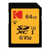 Kodak paměťová SD karta 64GB UHS-I U3 V30 Ultra