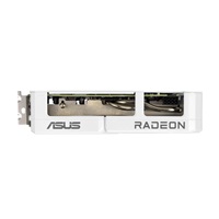 ASUS VGA AMD Radeon RX 9060 XT DUAL 16GB WHITE, RX 9060 XT, 16GB GDDR6, 2xDP, 1xHDMI