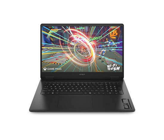 NTB OMEN 17-db1001nc, R7 350 AI (50TOPs), 17.3"FHD 144Hz/300nits, 24GB/1TB, RTX5050/8GB, Win11, Black + 3m GamePass