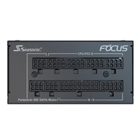 SEASONIC zdroj 750W Focus SGX 750, 120mm, Plně modulární, 80+ Gold, černá