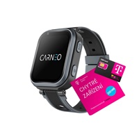 CARNEO dětské GPS hodinky GuardKid+ 4G ULTRA black