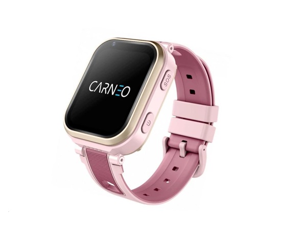 CARNEO dětské GPS hodinky GuardKid+ 4G ULTRA pink