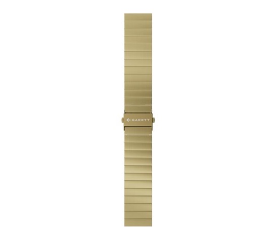 Garett univerzální řemínek 20 mm, zlatý kovový, typ Solid