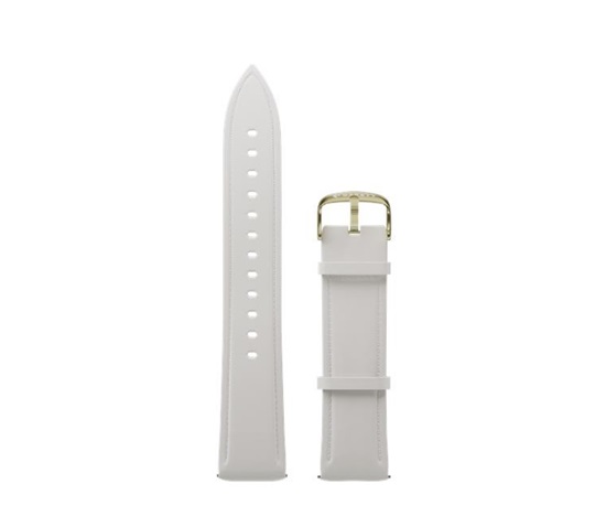Garett univerzální řemínek 20 mm, bílý, eko kůže