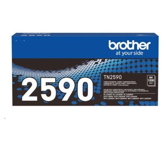 BAZAR - BROTHER Toner TN-2590 Standardní toner 1200 stran pro L2622, L2922 - Rozbaleno (Komplet)