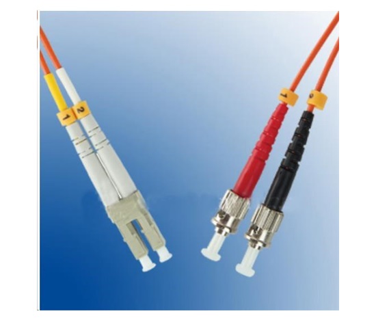 LEXI-Net Patch kabel 50/125, LC-ST, 2m duplex