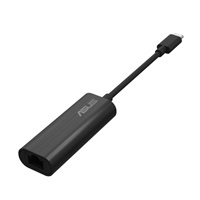 ASUS USB-C2500 V2, USB-C Ethernet Adapter 2.5G/1G/100Mbps, RJ45 port