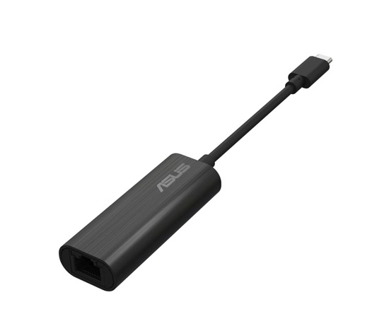 ASUS USB-C2500 V2, USB-C Ethernet Adapter 2.5G/1G/100Mbps, RJ45 port