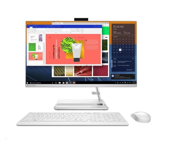 LENOVO PC IdeaCentre AIO 3 27ALC6 - Ryzen 7 7730U,27" FHD IPS,16GB,512SSD,HDMI,AMD Radeon Graphics,BezOS,2Y CC