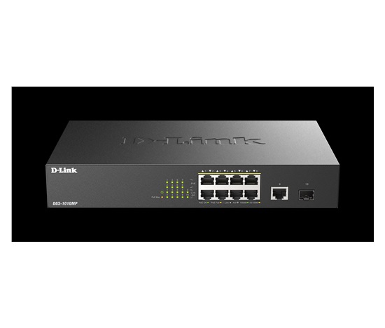D-Link DGS-1010MP/E 10-Port Gigabit PoE Switch