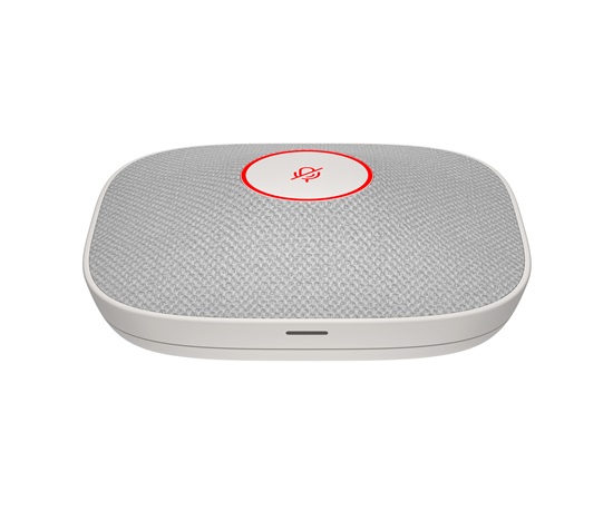 HP Poly Studio A2 White Table Microphone w/ Mounting Plate I/O cables