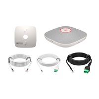 HP Poly Studio A2 White Table Microphone w/ Mounting Plate I/O cables