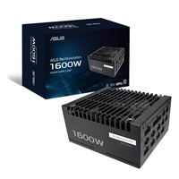 ASUS zdroj Pro WS 1600W Platinum, 140mm, Plně modulární, 80 Plus Platinum, ATX 3.1