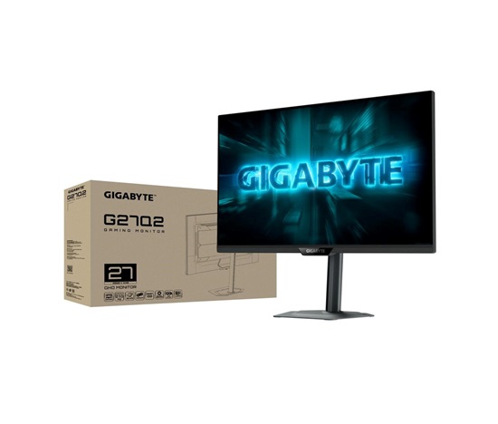 GIGABYTE LCD - 27" Gaming monitor G27Q2, IPS, 2560x1440 QHD, 200Hz, 1000:1, 350cd/m2, 1ms, 2xHDMI, 1xDP