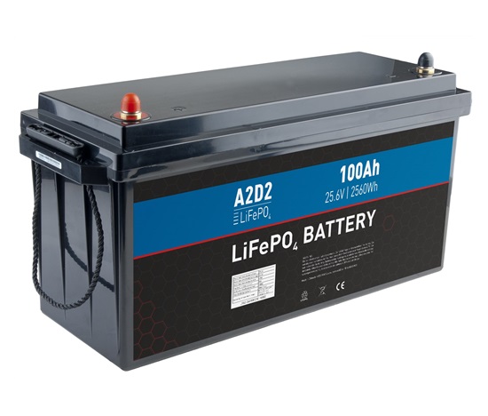 AVACOM A2D2 baterie LiFePO4 25,6V 100Ah M8