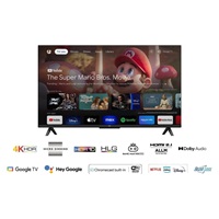 BAZAR - TCL P655 43" TV, 4K Ultra HD, HDR, WiFi, Bluetooth, Chromecast, Miracast, Dolby Digital, Google TV - Poškozený o